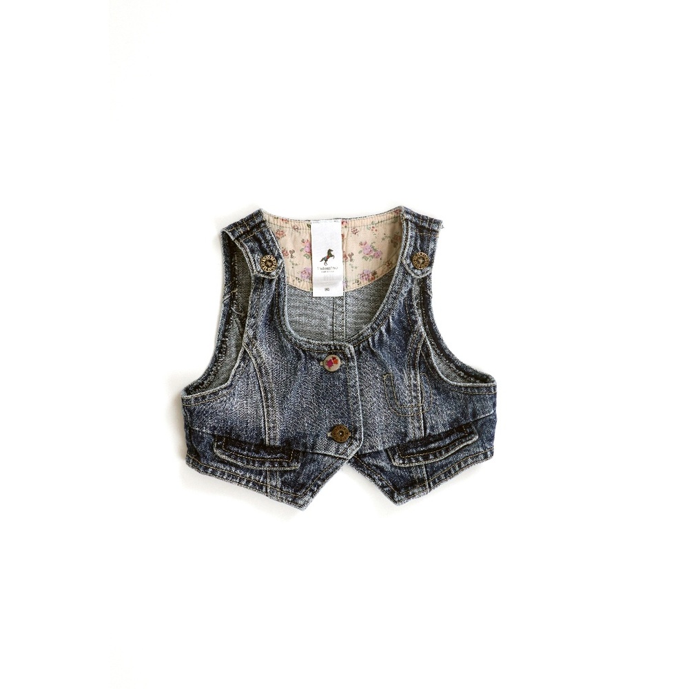 PALOMINO denim vest, girl’s size 98